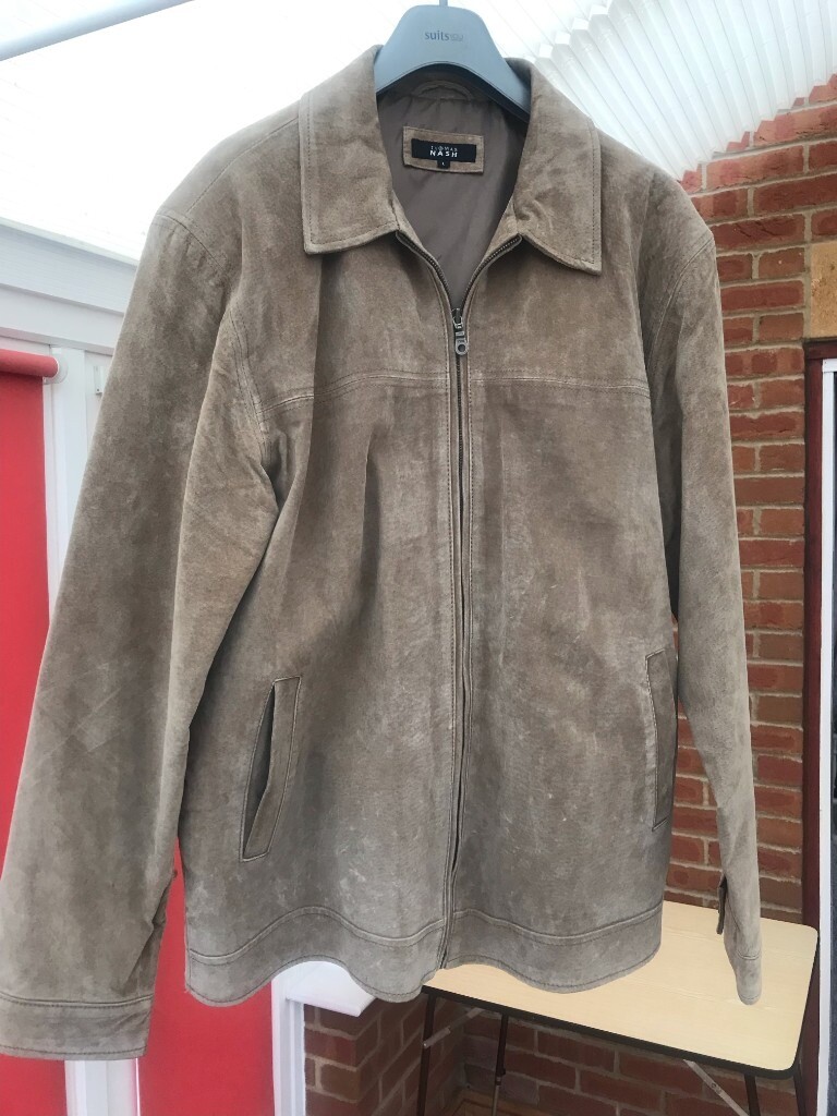 Mens Thomas Nash Light Coloured Suede 